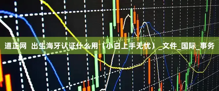 道正网  出生海牙认证什么用（小白上手无忧）_文件_国际_事务