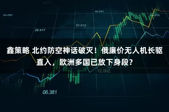 鑫策略 北约防空神话破灭!俄廉价无人机长驱直入,欧洲多国已放下身段?
